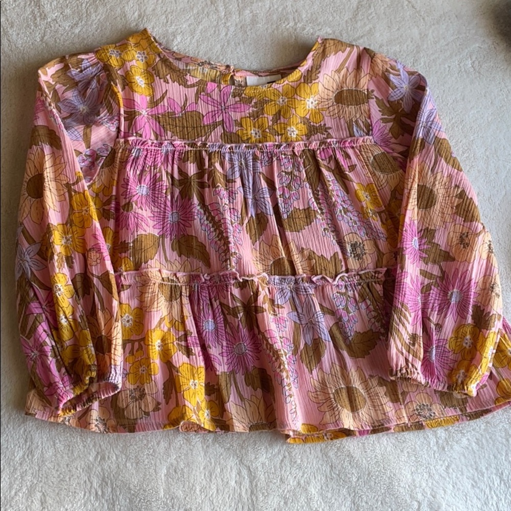 Long sleeve blouse